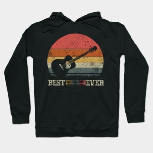 BEST GUITAR DAD EVER VINTAGE Hoodie